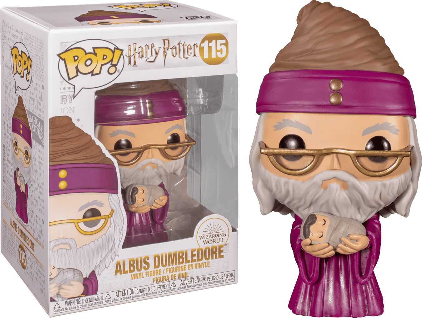 Funko Harry Potter - Dumbledore with Baby Harry Pop! Vinyl