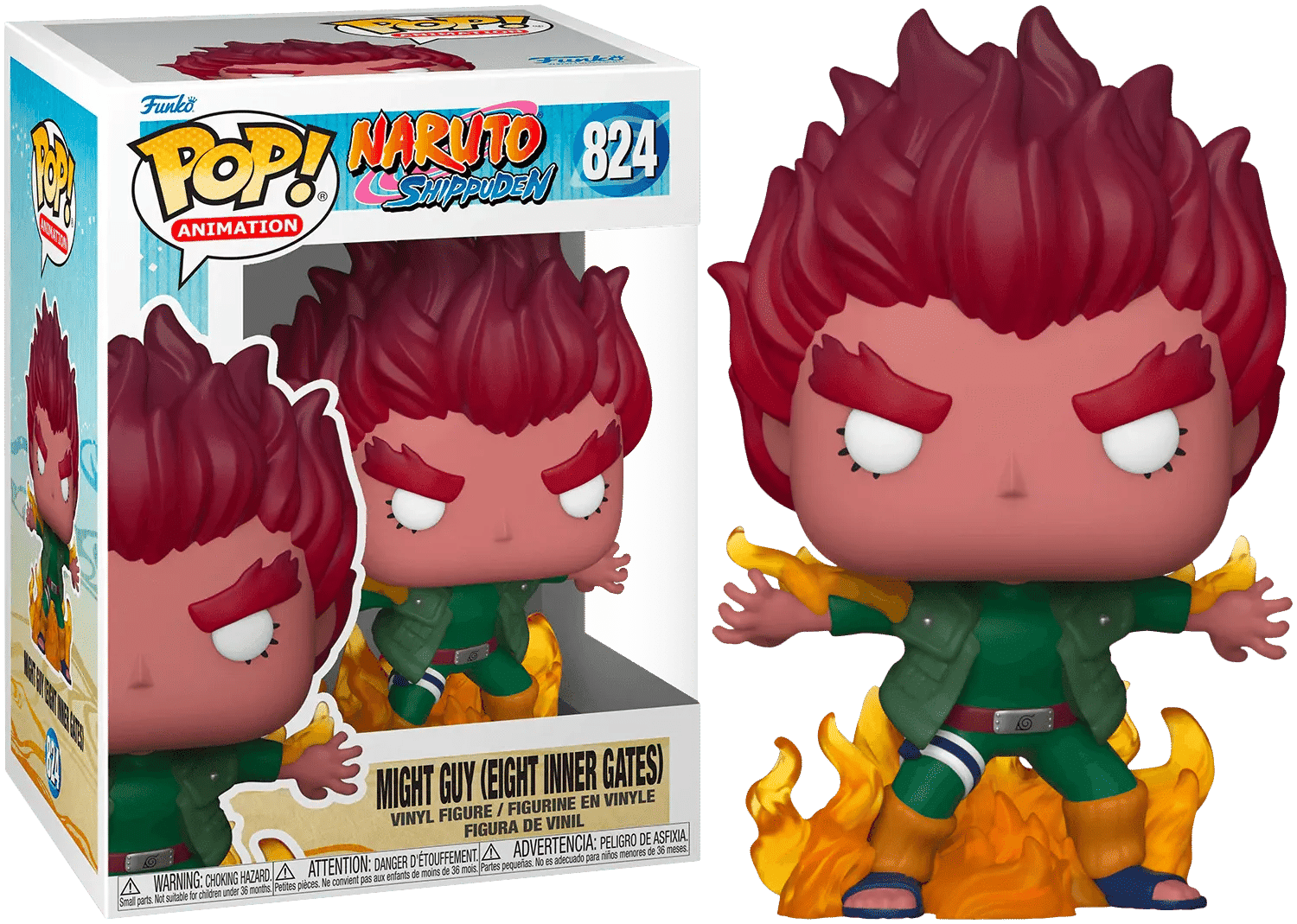 Funko Naruto - Might Guy (Eight Inner Gates) Pop! Vinyl
