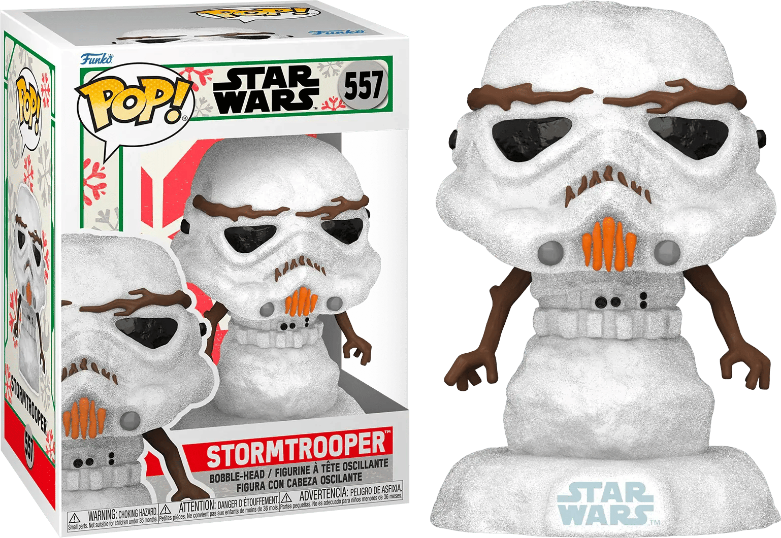 Funko Star Wars: Holiday - Stormtrooper Snowman Pop! Vinyl