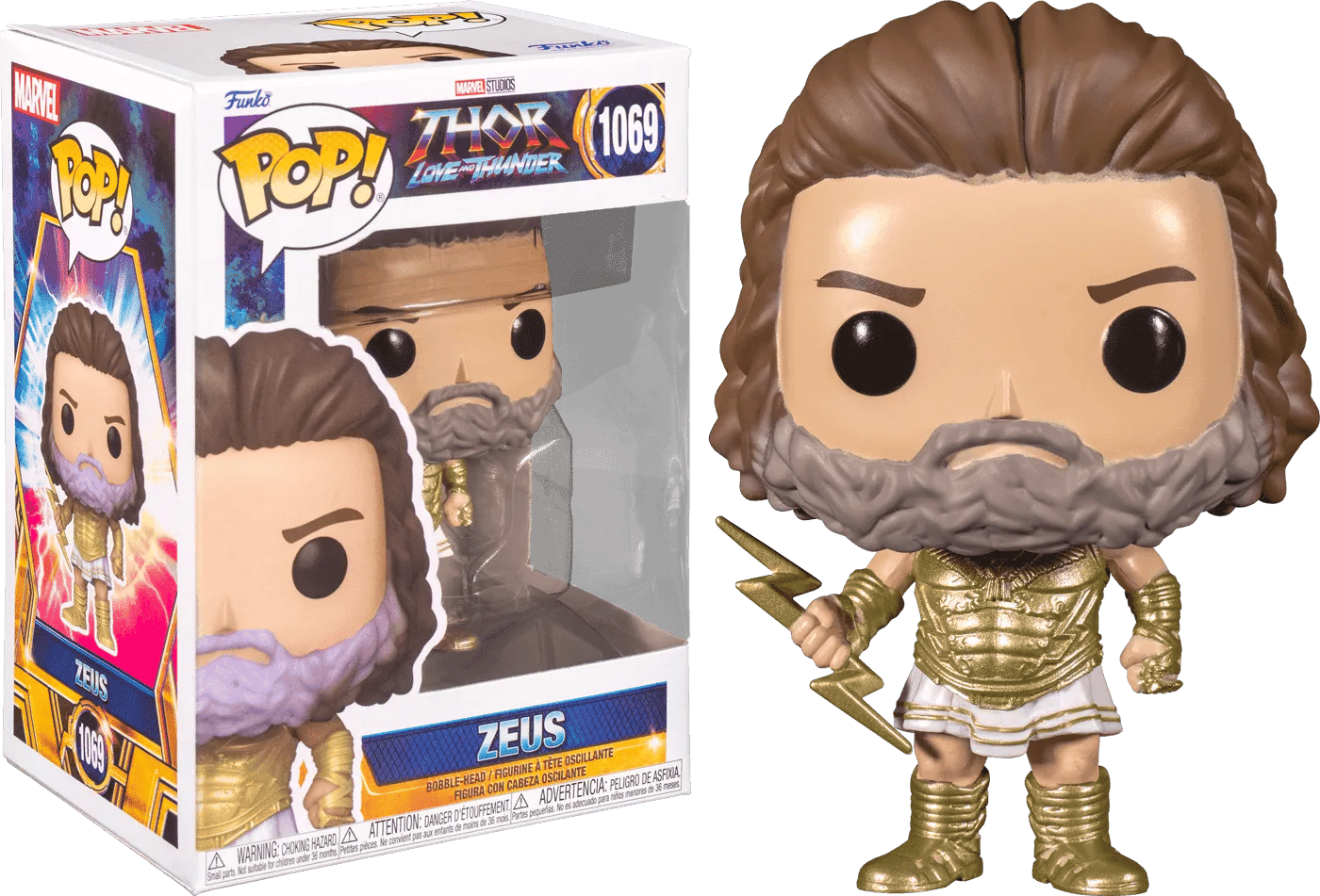 Funko Thor 4: Love and Thunder - Zeus Pop! Vinyl