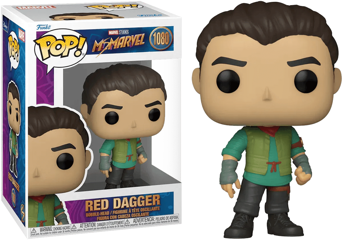 Funko Ms Marvel (TV) - Red Dagger Pop! Vinyl