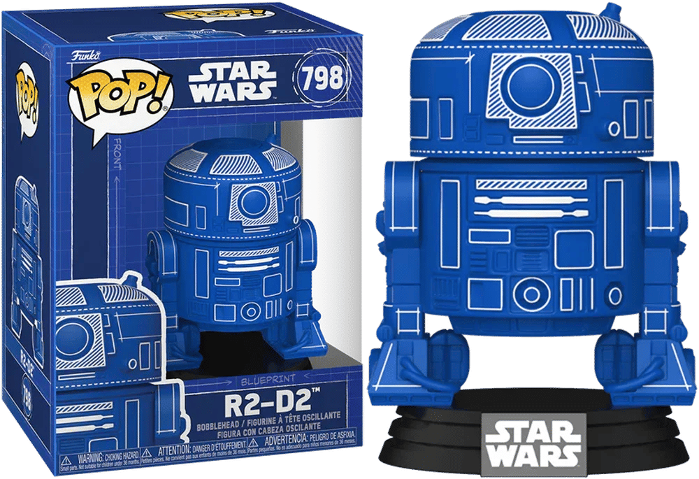 Funko Star Wars - R2 - D2 (Blueprint) Pop! Vinyl