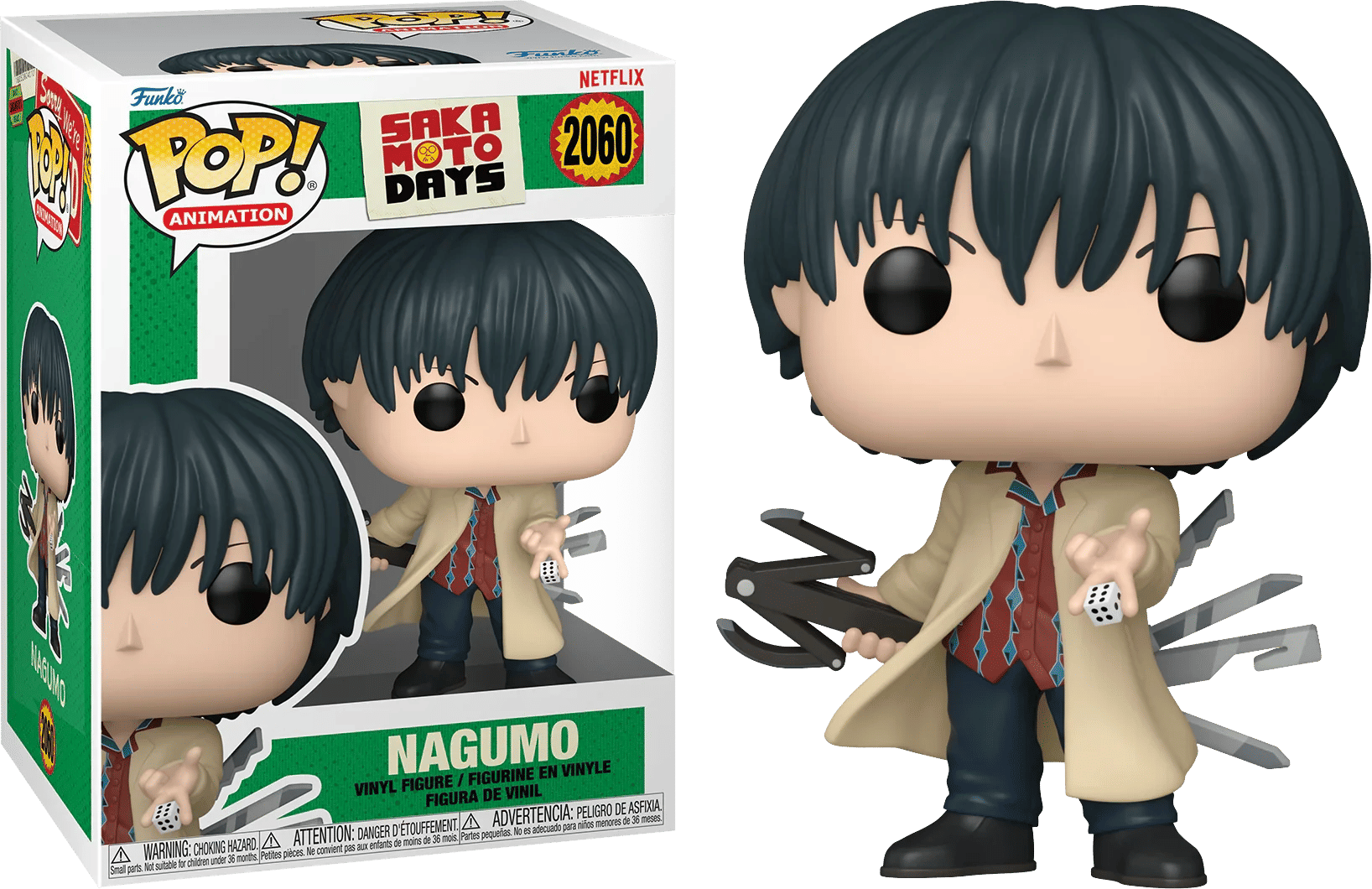 Funko Sakamoto Days - Yoichi Nagumo Pop! Vinyl