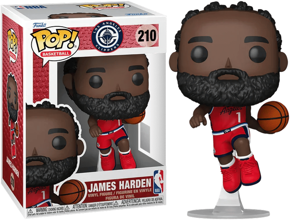 Funko NBA: Clippers - James Harden Pop! Vinyl