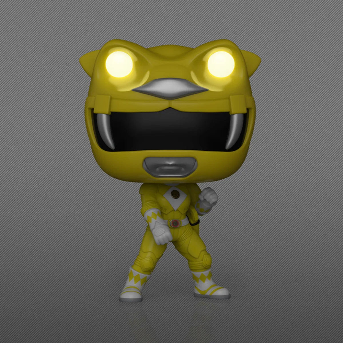 Funko Power Rangers (1995) - Yellow Ranger Glow - in - the - Dark Pop! Vinyl