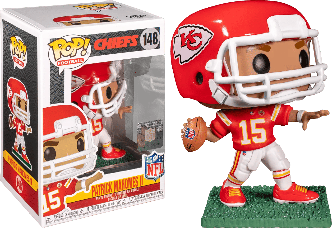 Funko NFL: Chiefs - Patrick Mahomes Pop! Vinyl