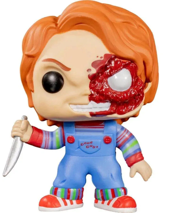 Funko Child's Play - Chucky Half Battle Damaged US Exclusive Pop! Vinyl