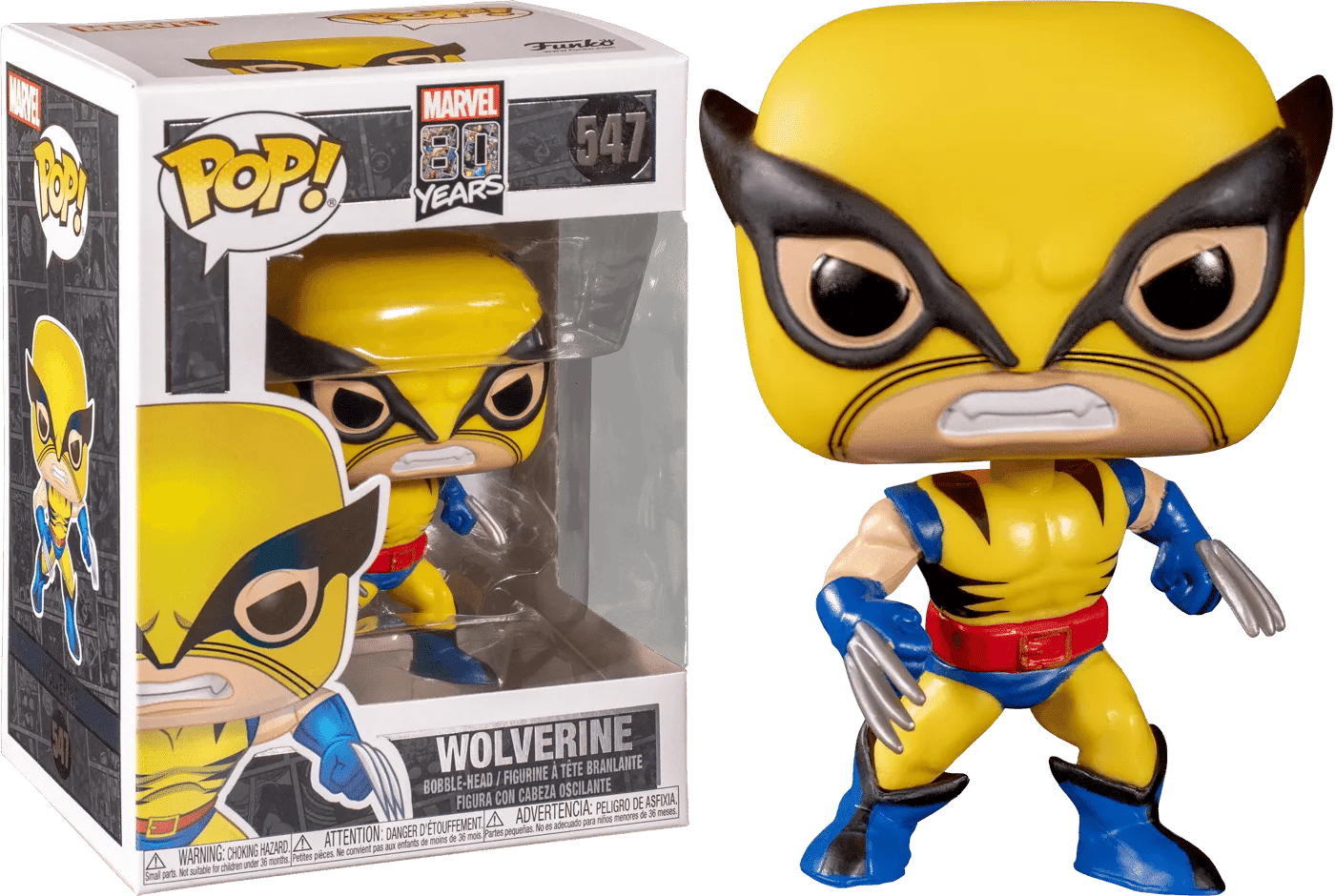 Funko Marvel Comics 80th Anniversary - Wolverine First Appearance Pop! Vinyl