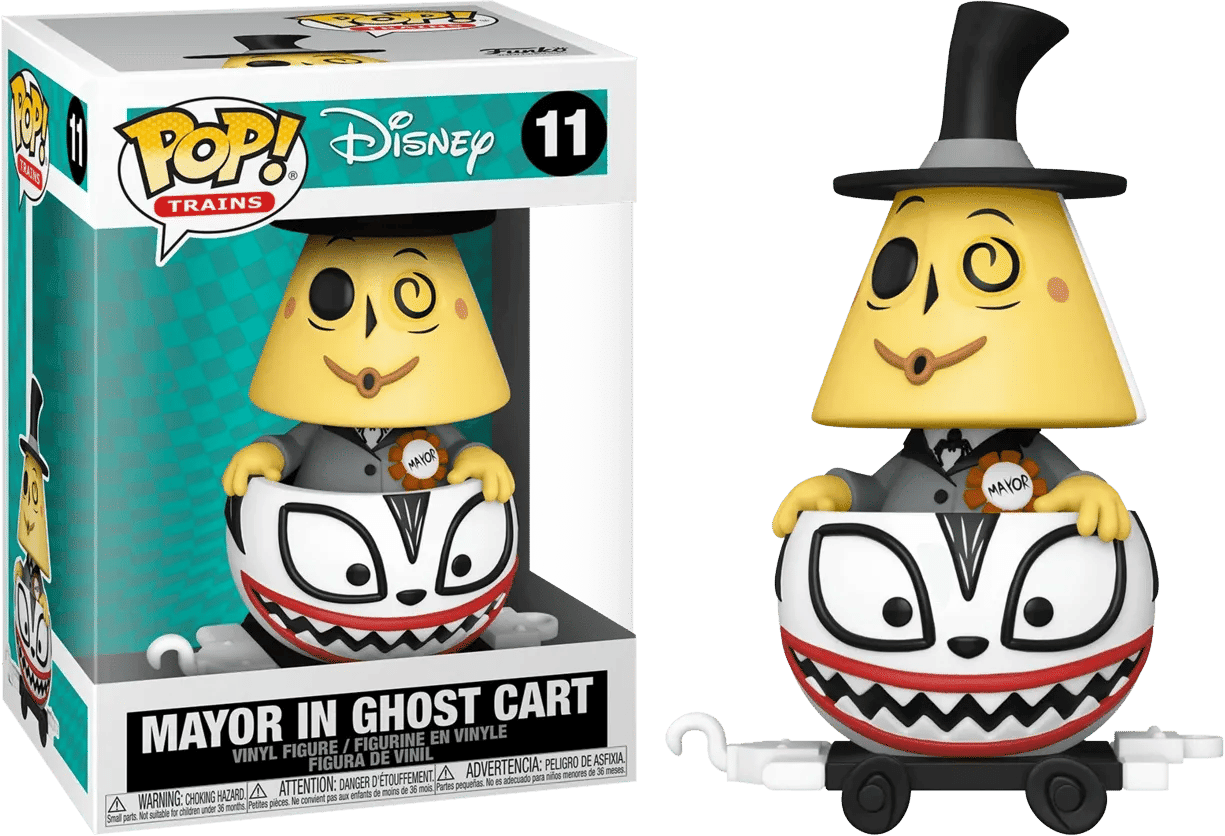Funko The Nightmare Before Christmas - Mayor in Ghost Cart Pop! Vinyl