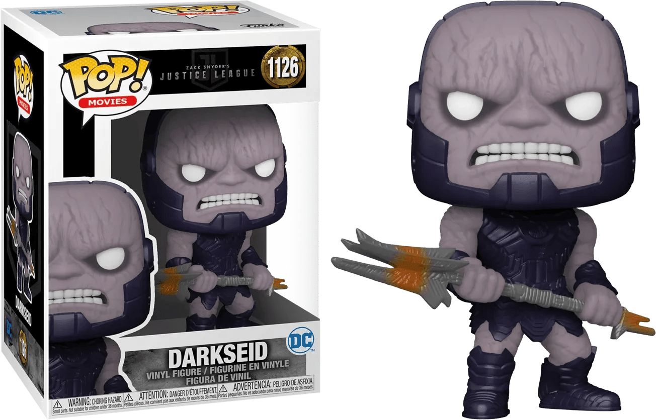 Funko Justice League: Snyder Cut - Darkside Armoured Pop! Vinyl