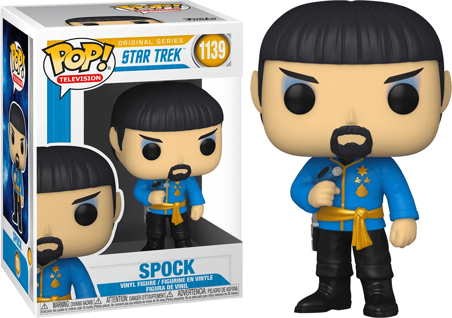 Funko Star Trek: The Original Series - Mirror Spock Pop! Vinyl