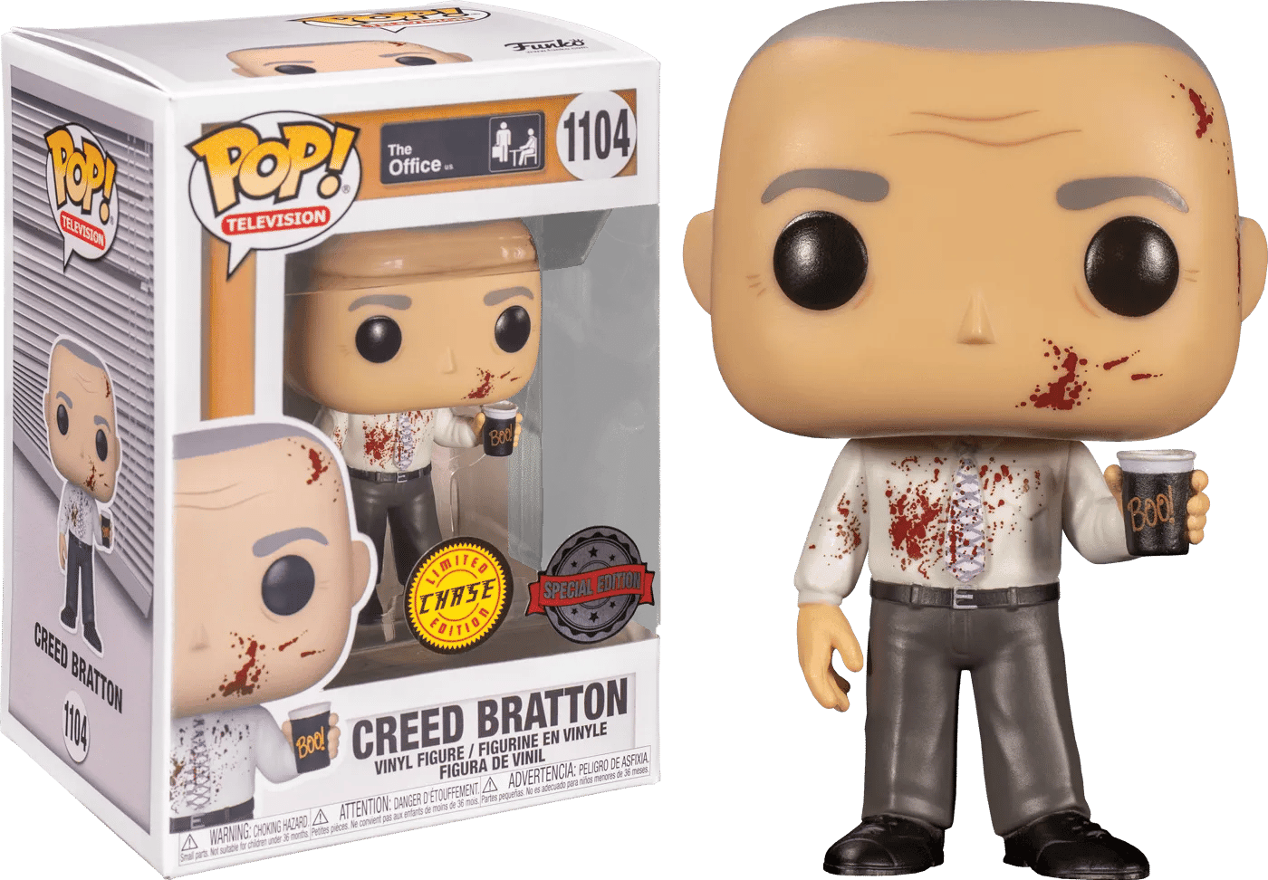 Funko The Office - Creed (with chase) Specialty Exclusive Pop! Vinyl