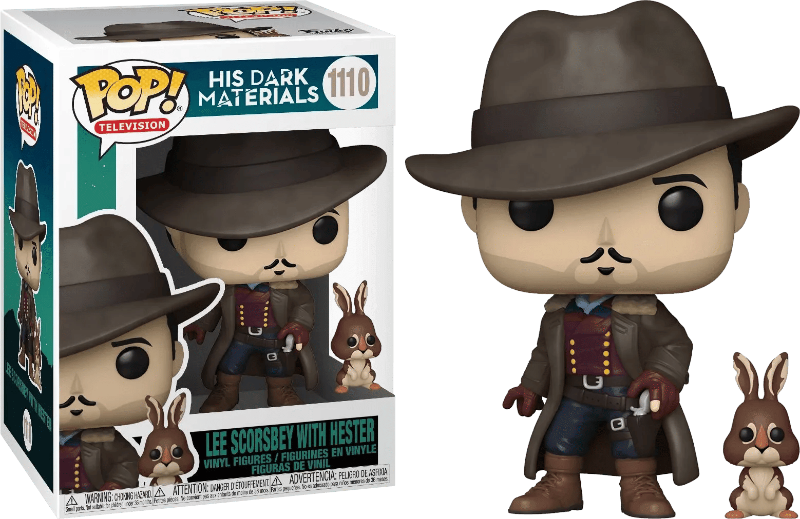 Funko His Dark Materials - Lee with Hester Pop! Vinyl