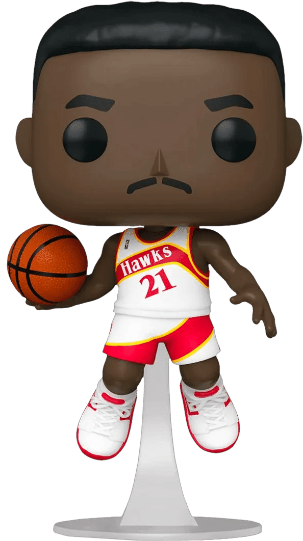 Funko NBA: Legends - Dominique Wilkins Hawks Home Pop! Vinyl