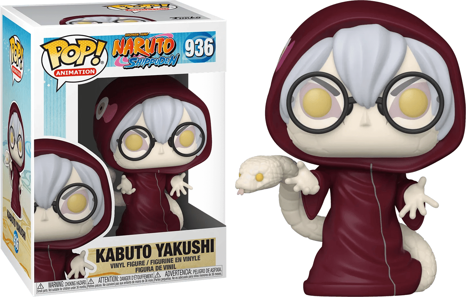 Funko Naruto: Shippuden - Kabuto Yakushi Pop! Vinyl
