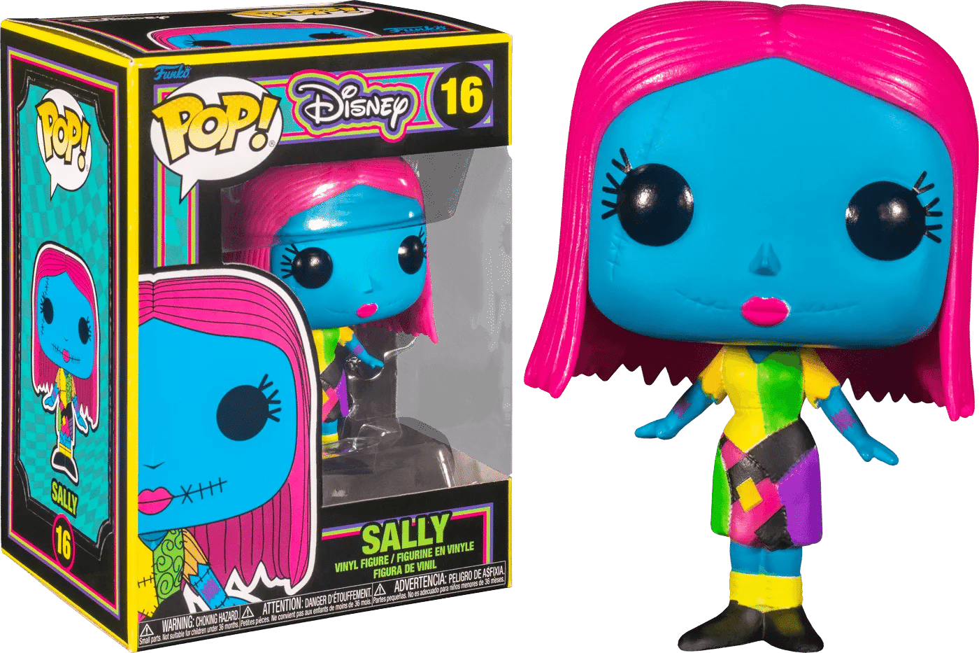 Funko The Nightmare Before Christmas - Sally Black Light Pop! Vinyl