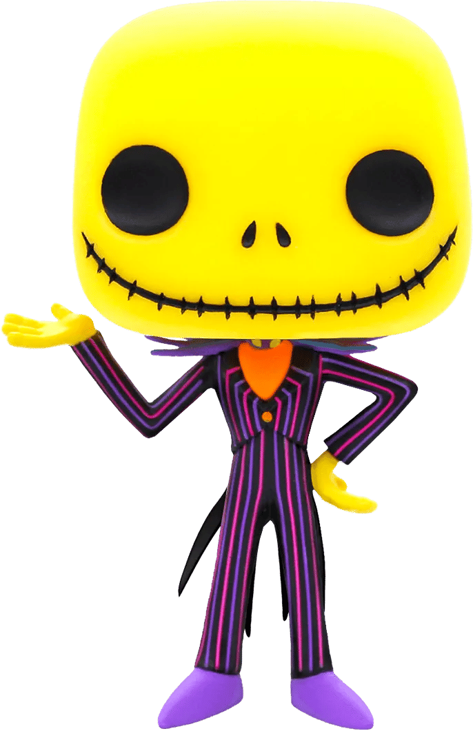 Funko The Nightmare Before Christmas - Jack Skellington Black Light Pop! Vinyl
