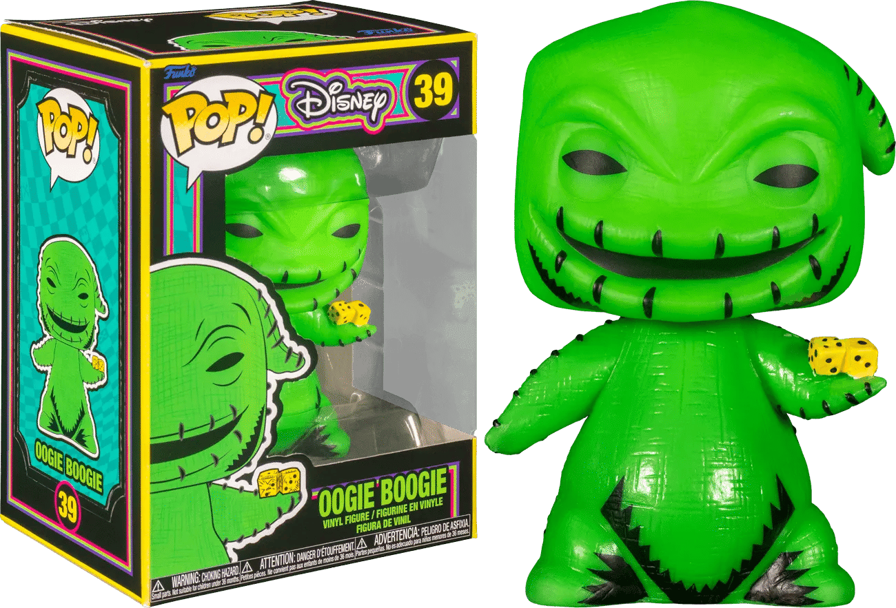 Funko The Nightmare Before Christmas - Oogie Boogie Black Light Pop! Vinyl