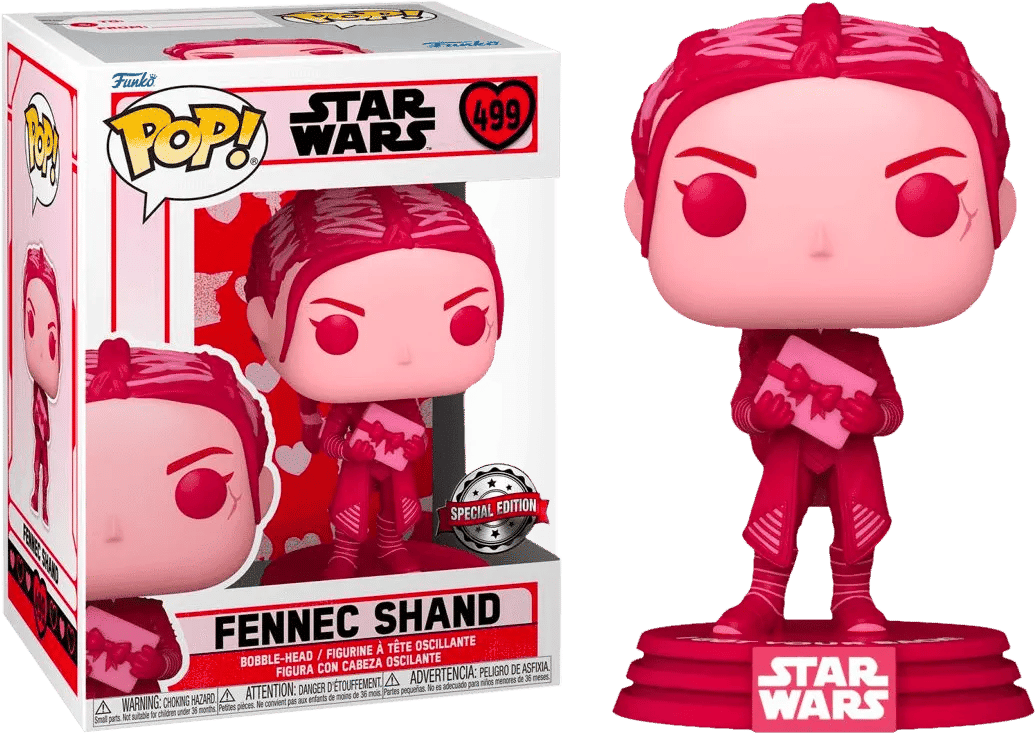 Funko Star Wars - Fennec Shand Valentine Pop! Vinyl