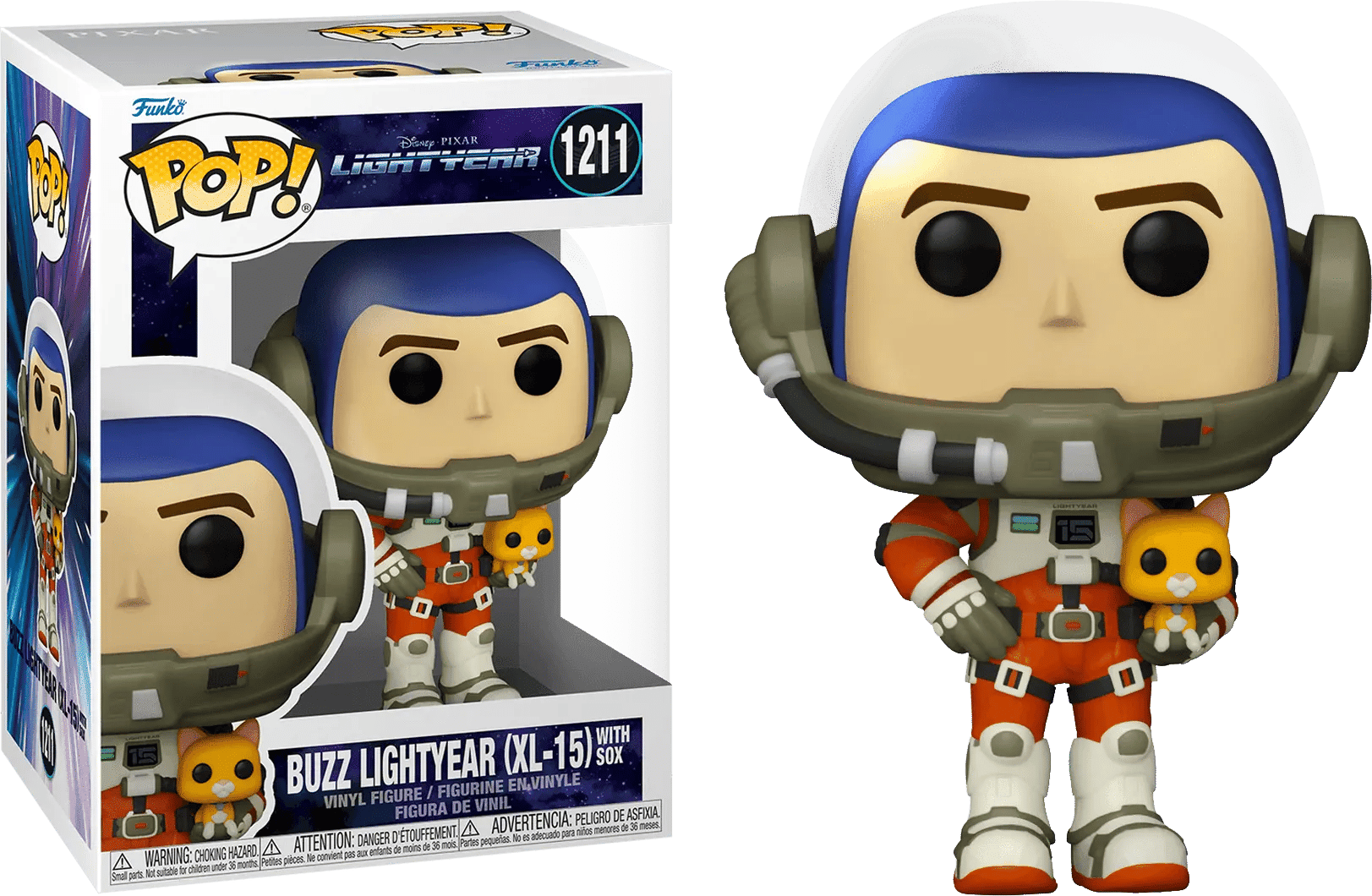 Funko Lightyear (2022) - Buzz Lightyear XL - 15 with Sox Pop! Vinyl