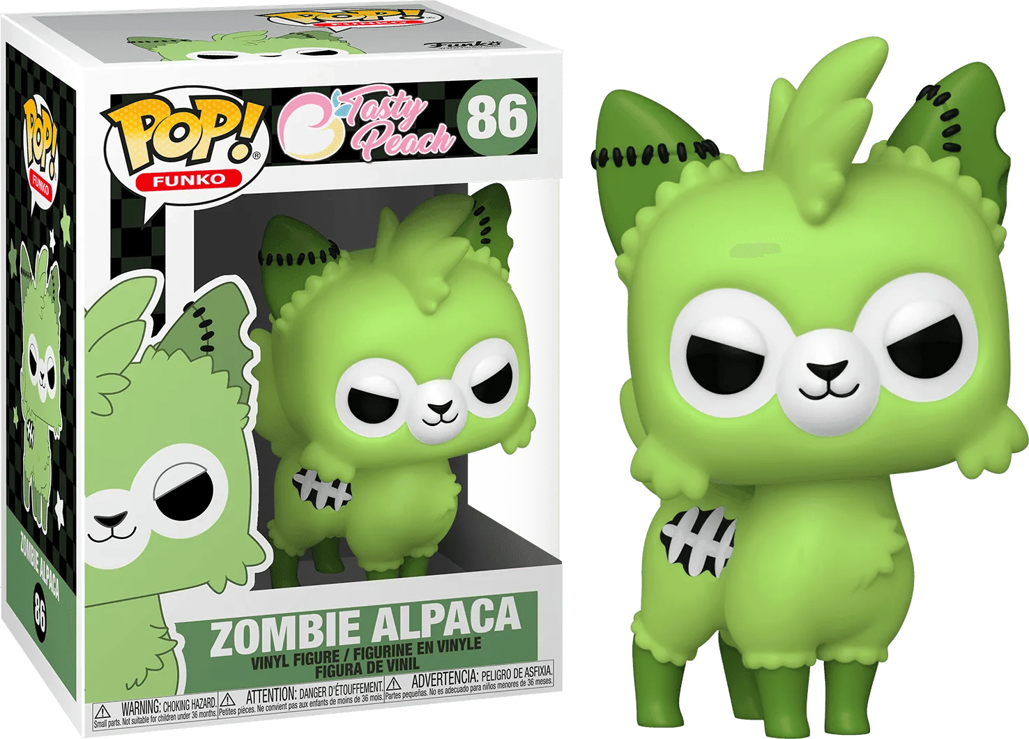 Funko Tasty Peach - Zombie Alpaca Pop! Vinyl