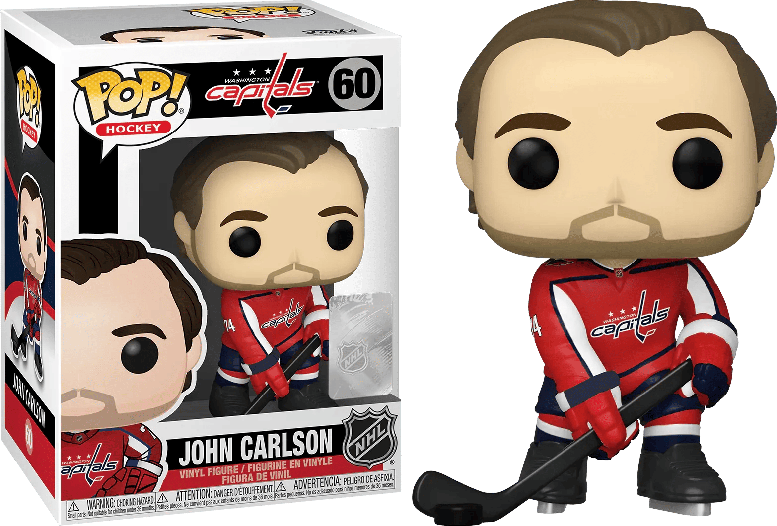 Funko NHL: Capitals - John Carlson Pop! Vinyl