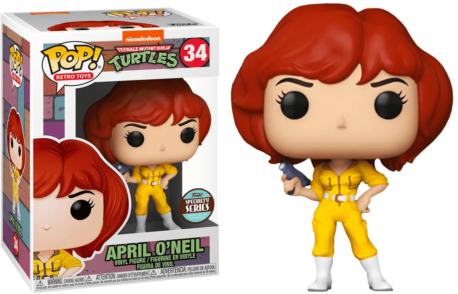 Funko Teenage Mutant Ninja Turtles (1990) - April O'Neil Pop! Vinyl