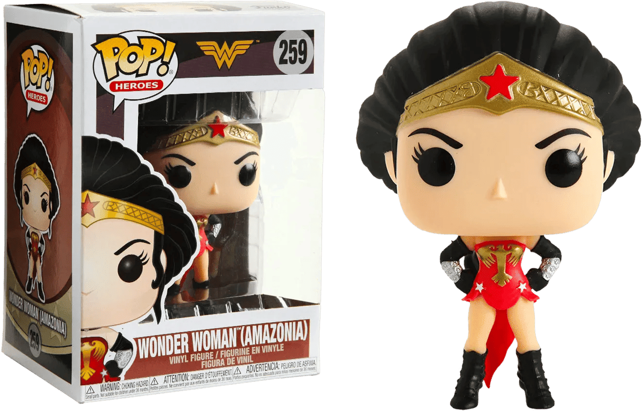 Funko Wonder Woman - Wonder Woman (Amazonia) US Exclusive Pop! Vinyl