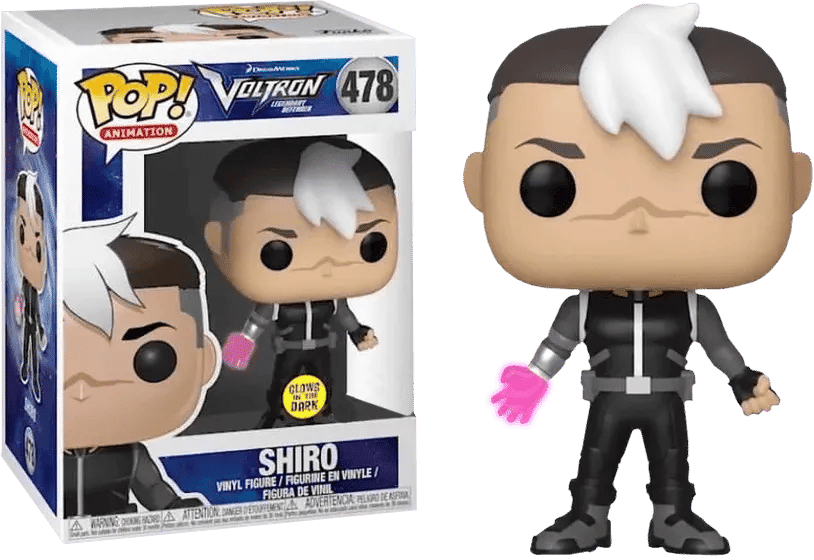 Funko Voltron - Shiro Glow Hand US Exclusive Pop! Vinyl