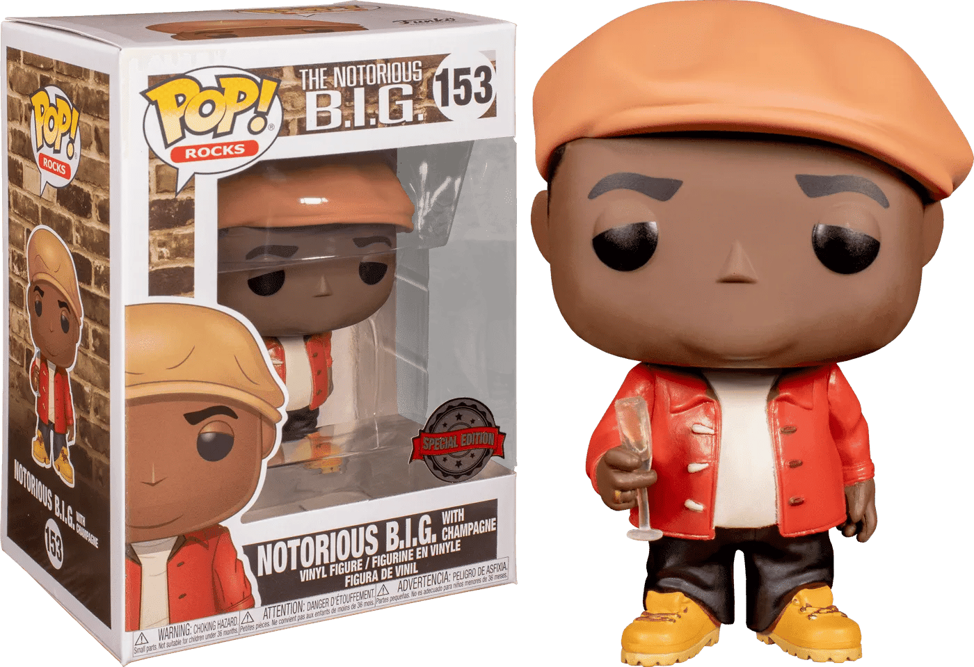 Funko Notorious B.I.G. - Notorious BIG Big Poppa US Exclusive Pop! Vinyl