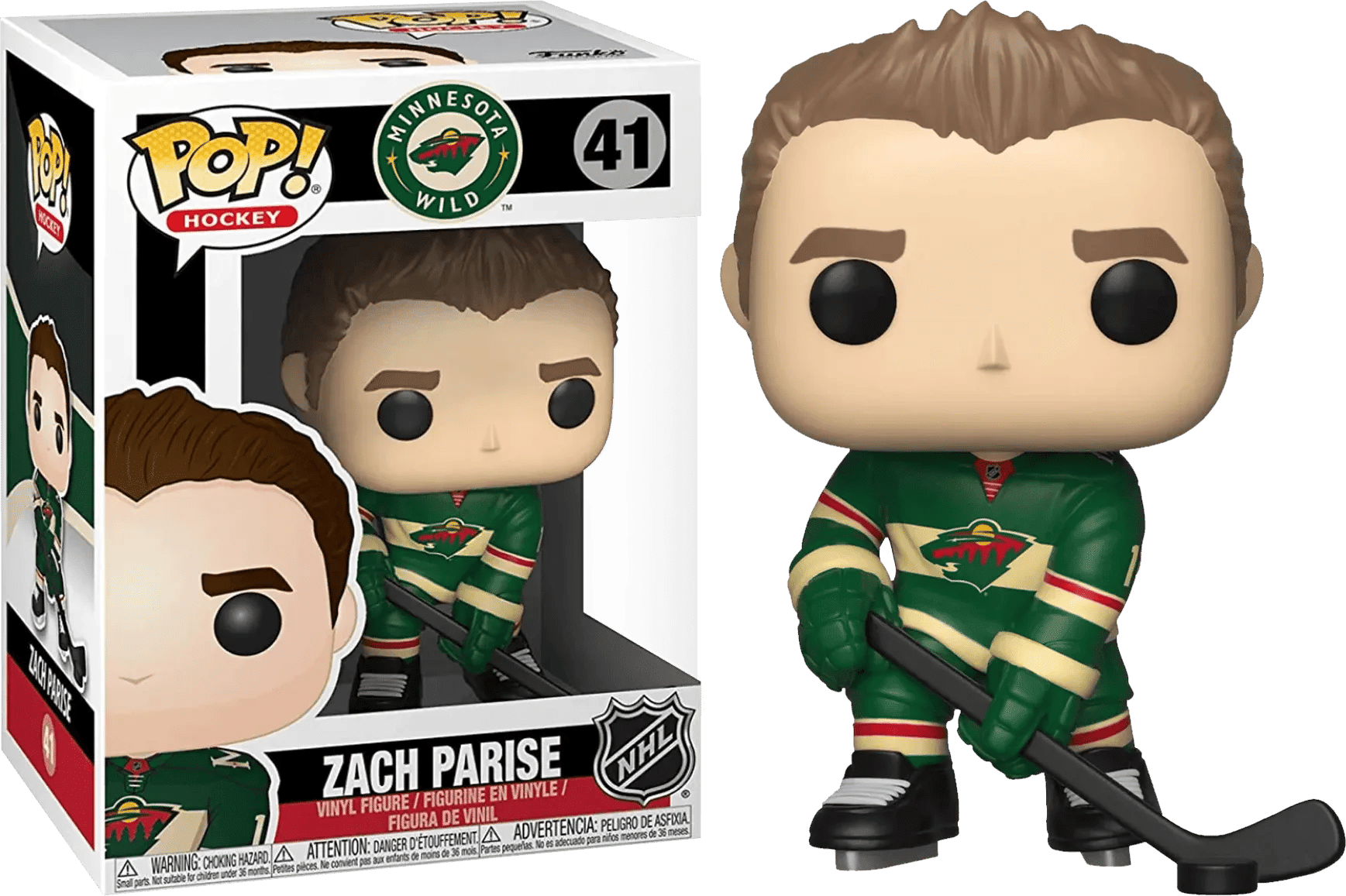 Funko NHL: Wild - Zach Parise Pop! Vinyl