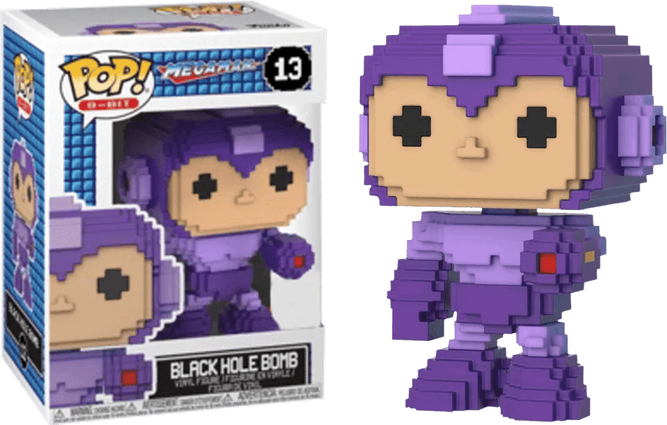 Funko Mega Man - Black Hole Bomb US Exclusive 8 - bit Pop! Vinyl