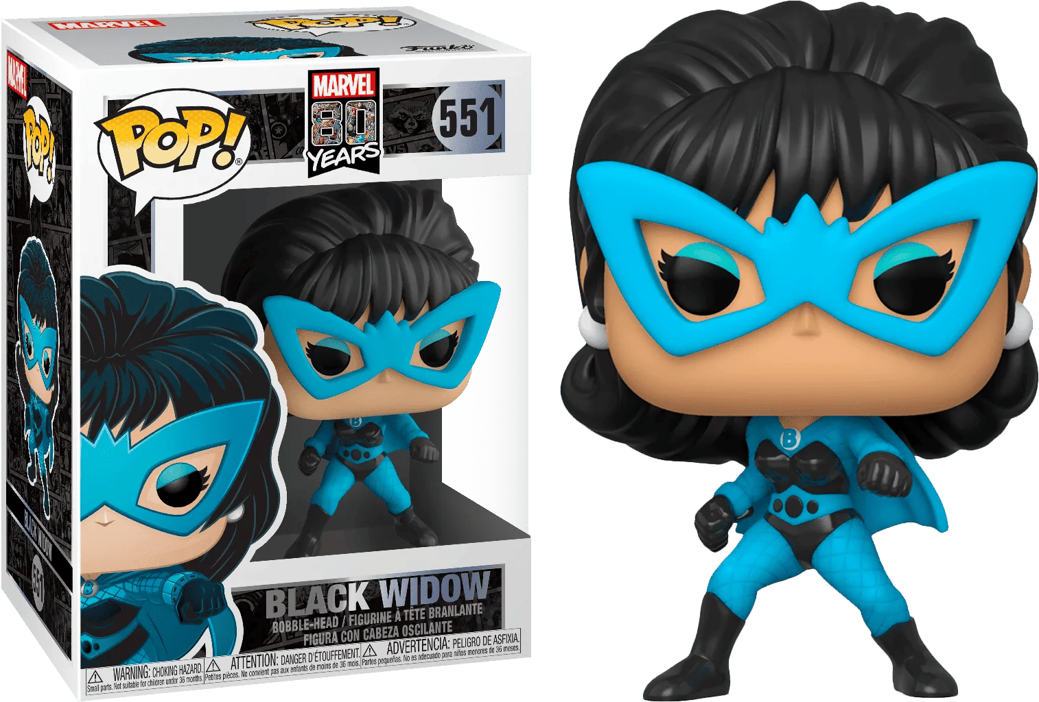 Funko Marvel - Black Widow 1st Appearance 80th Anniversary Pop! Vinyl