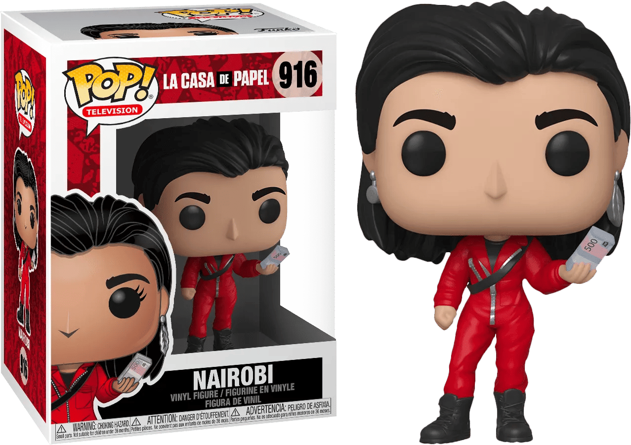 Funko La Casa de Papel (Money Heist) - Nairobi Pop! Vinyl