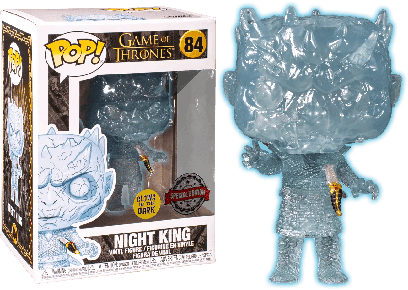 Funko Game of Thrones - Crystal Night King with Dagger Glow US Exclusive Pop! Vinyl