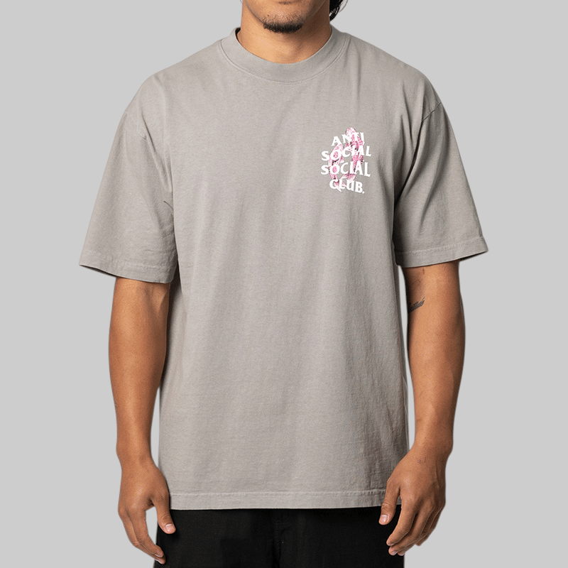 Anti Social Social Club Koi T - Shirt - Grey