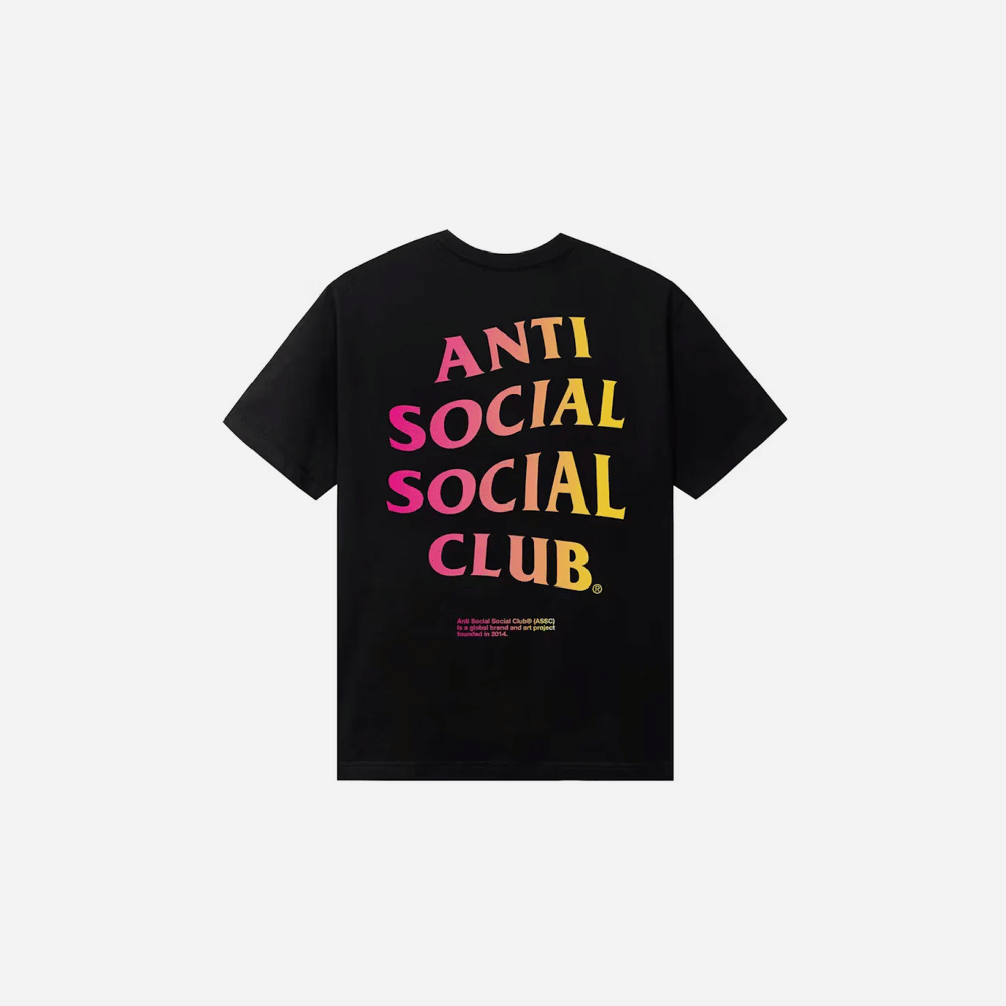 ANTI Social Social CLUB Indoglo Black T-Shirt