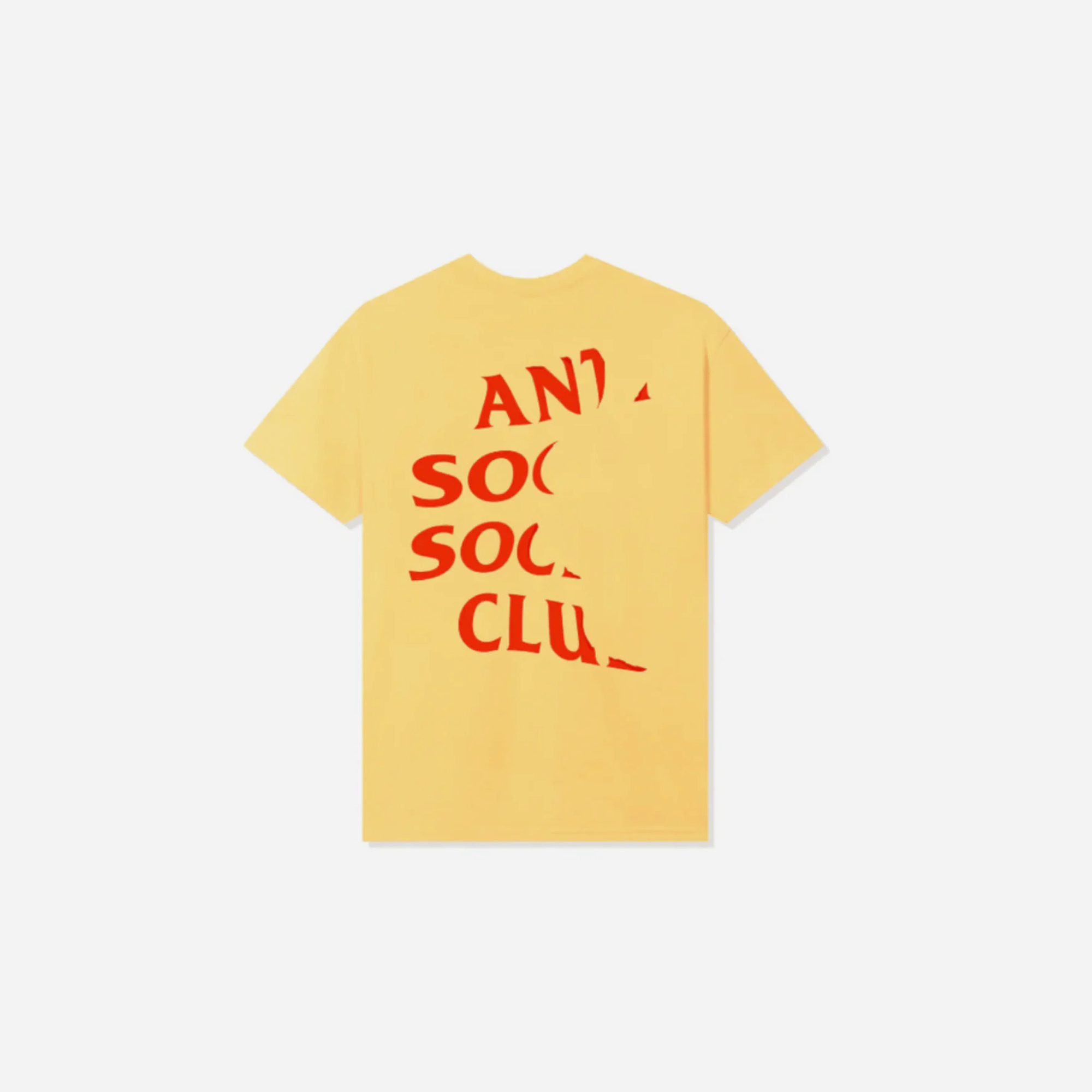 ANTI Social Social CLUB A Piece Of Me Yellow T-Shirt