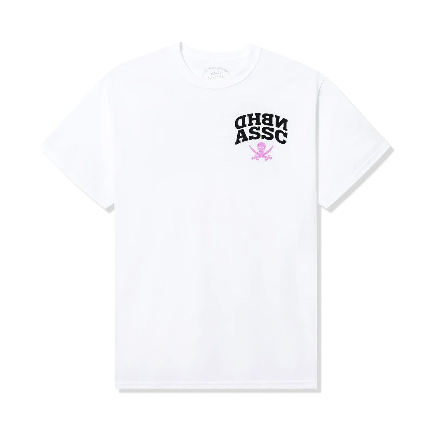 Anti Social Social Club x Neighborhood Reverse T - shirt White/Pink –