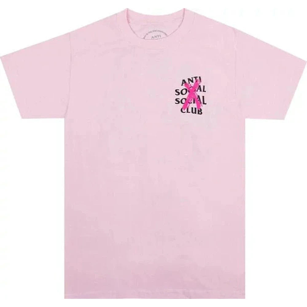 Anti Social Social Club Cancelled T-Shirt Pink