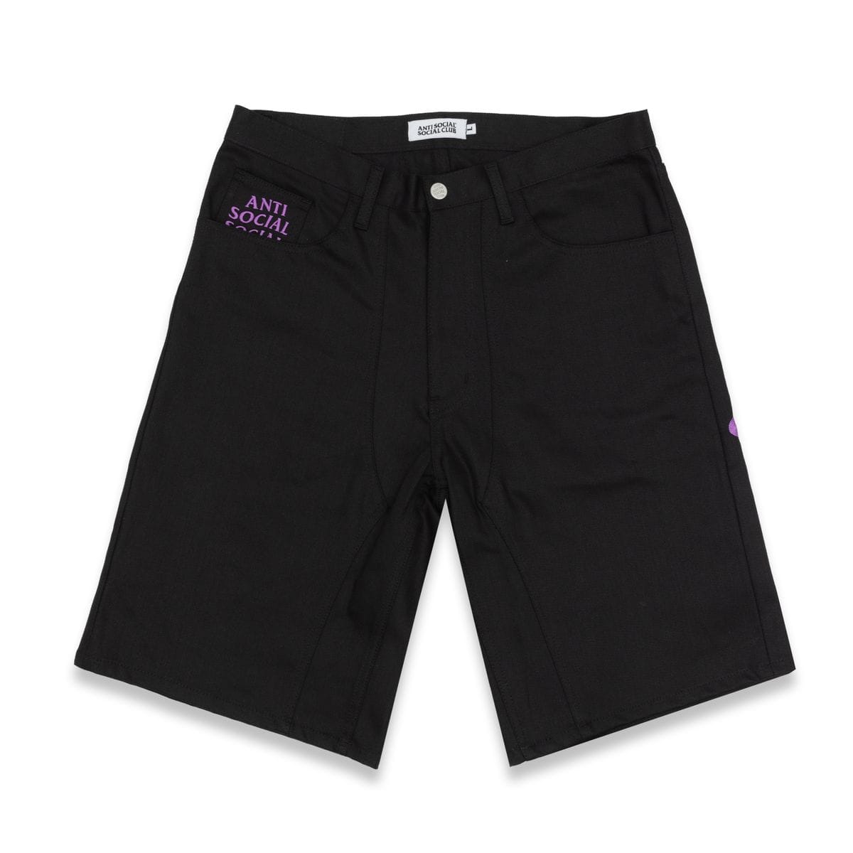 Anti Social Social Club Chainstick Carpenter Shorts – Black