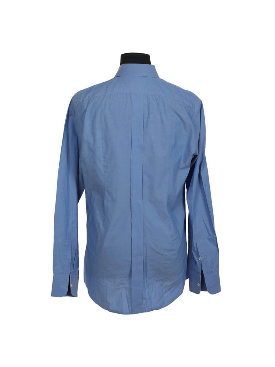 Dolce & Gabbana Dark Blue Slim Fit Men's Shirt/Size - 42