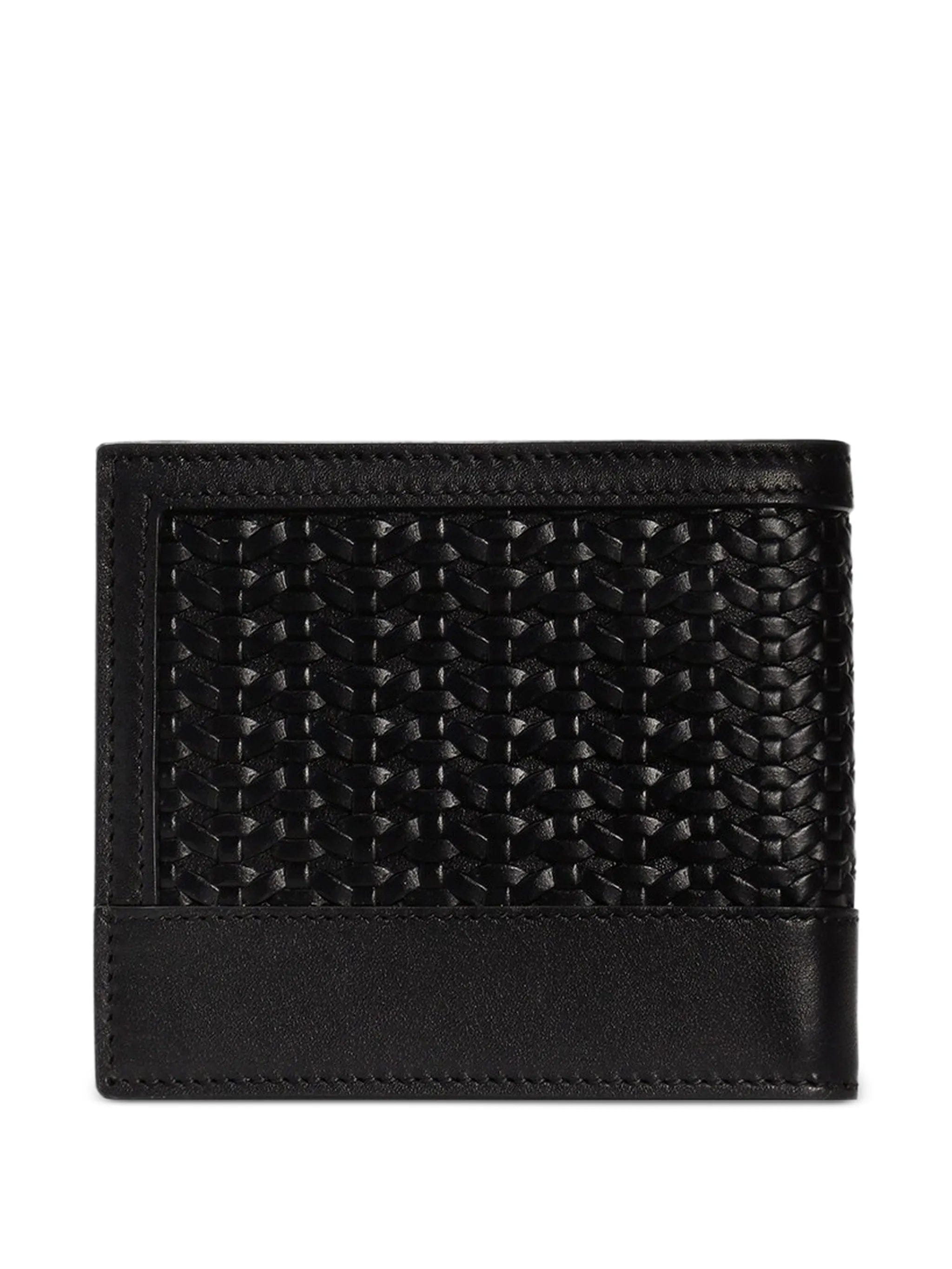 Dolce & Gabbana Woven plongé calfskin wallet