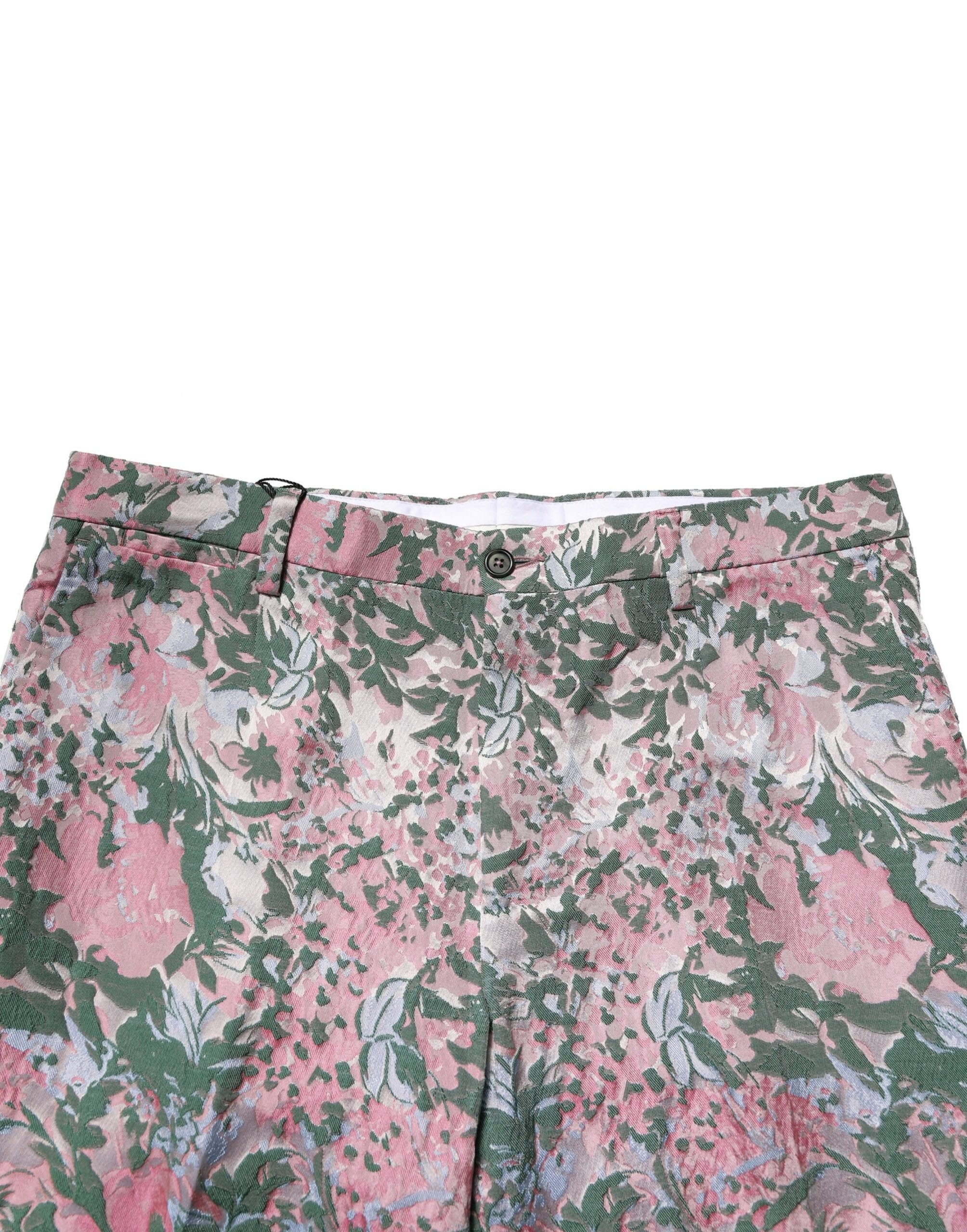 Dolce & Gabbana Floral Jacquard Men's Pants