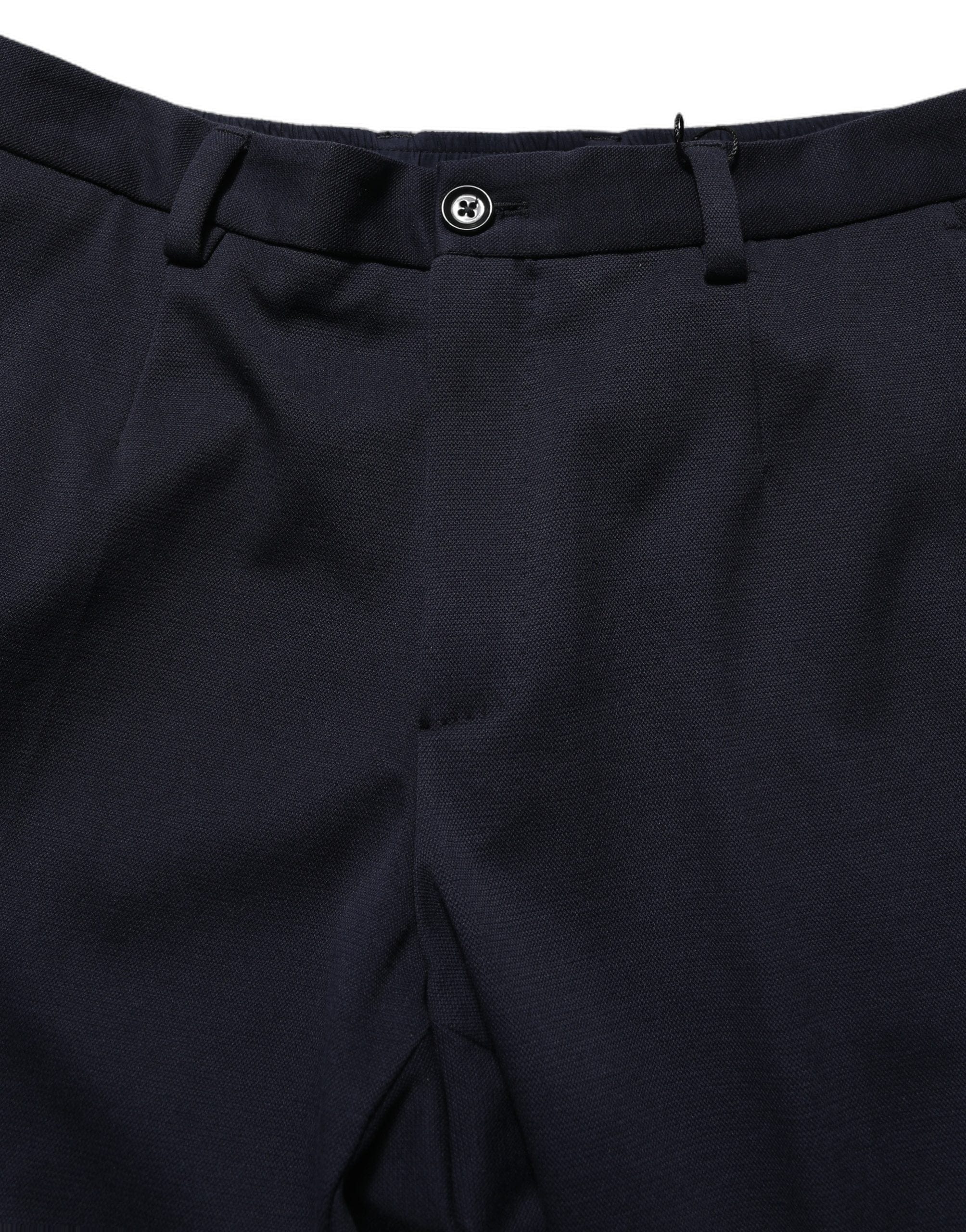 Dolce & Gabbana Cotton Tape Leg Dress Trouser Men's Pants