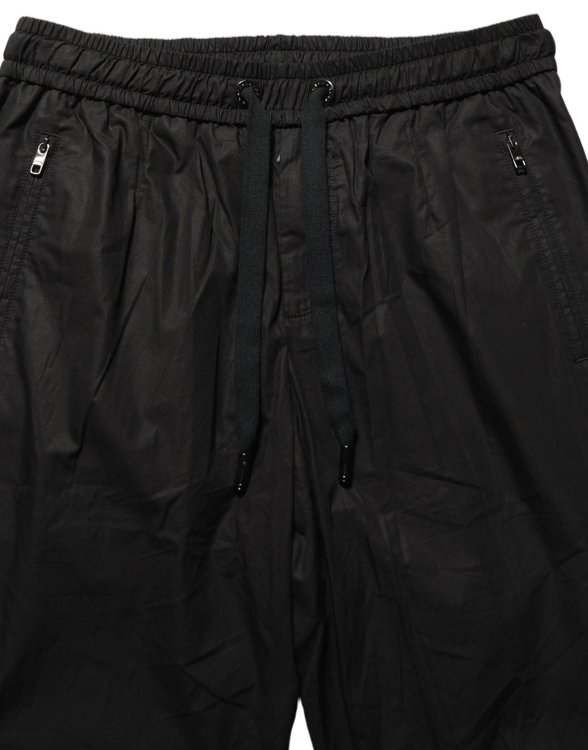 Dolce & Gabbana Cotton Mid Waist Jogger SweatMen's Men's Pants