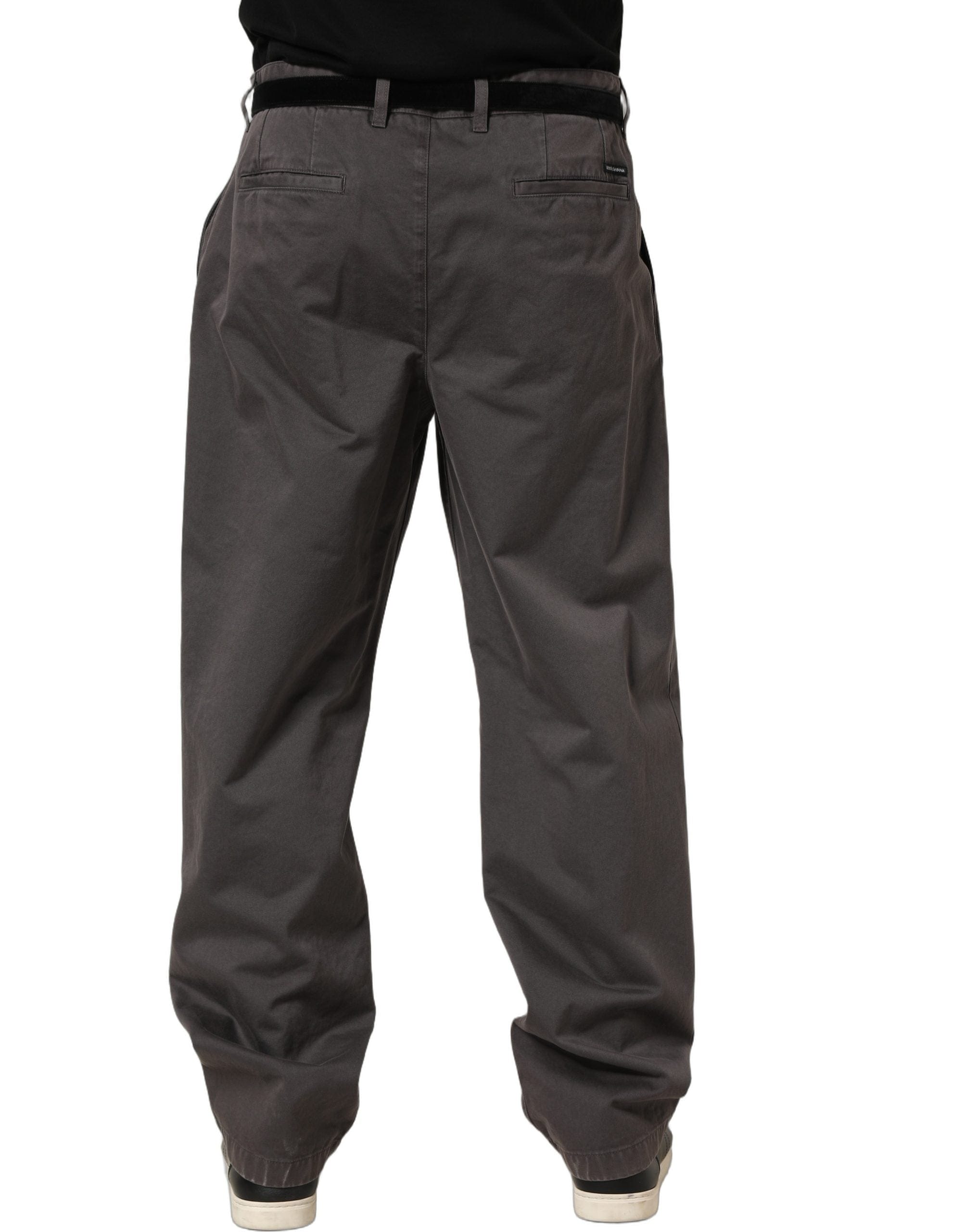 Dolce & Gabbana MidWaist Straight Men Trouser Men's Pants