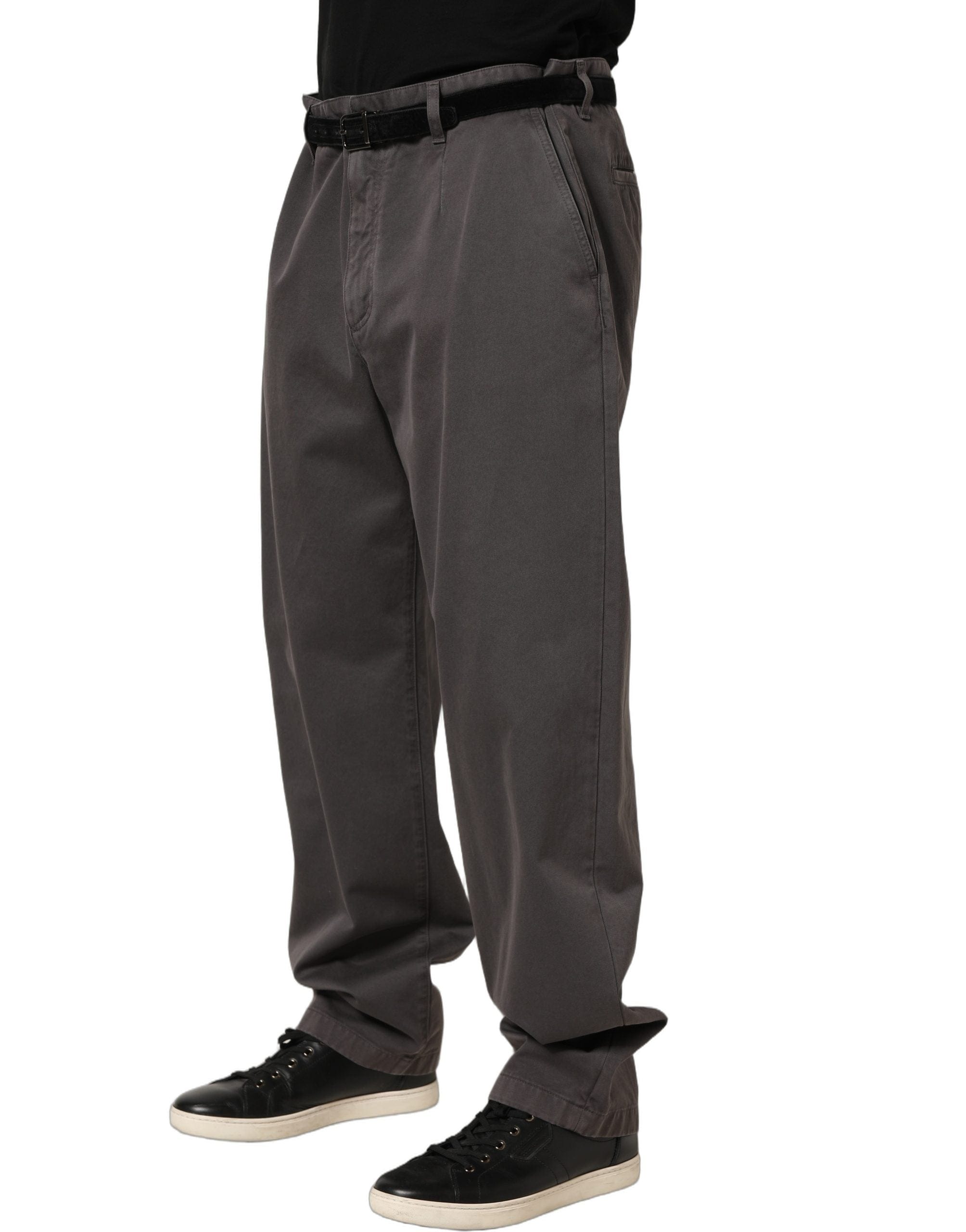Dolce & Gabbana MidWaist Straight Men Trouser Men's Pants