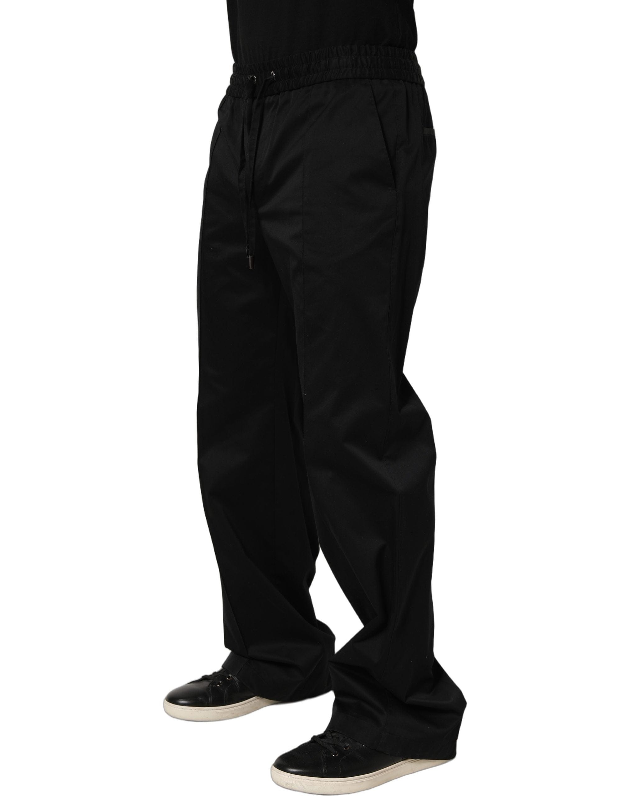 Dolce & Gabbana Drawstring Cotton Jogger Men SweatMen's Men's Pants