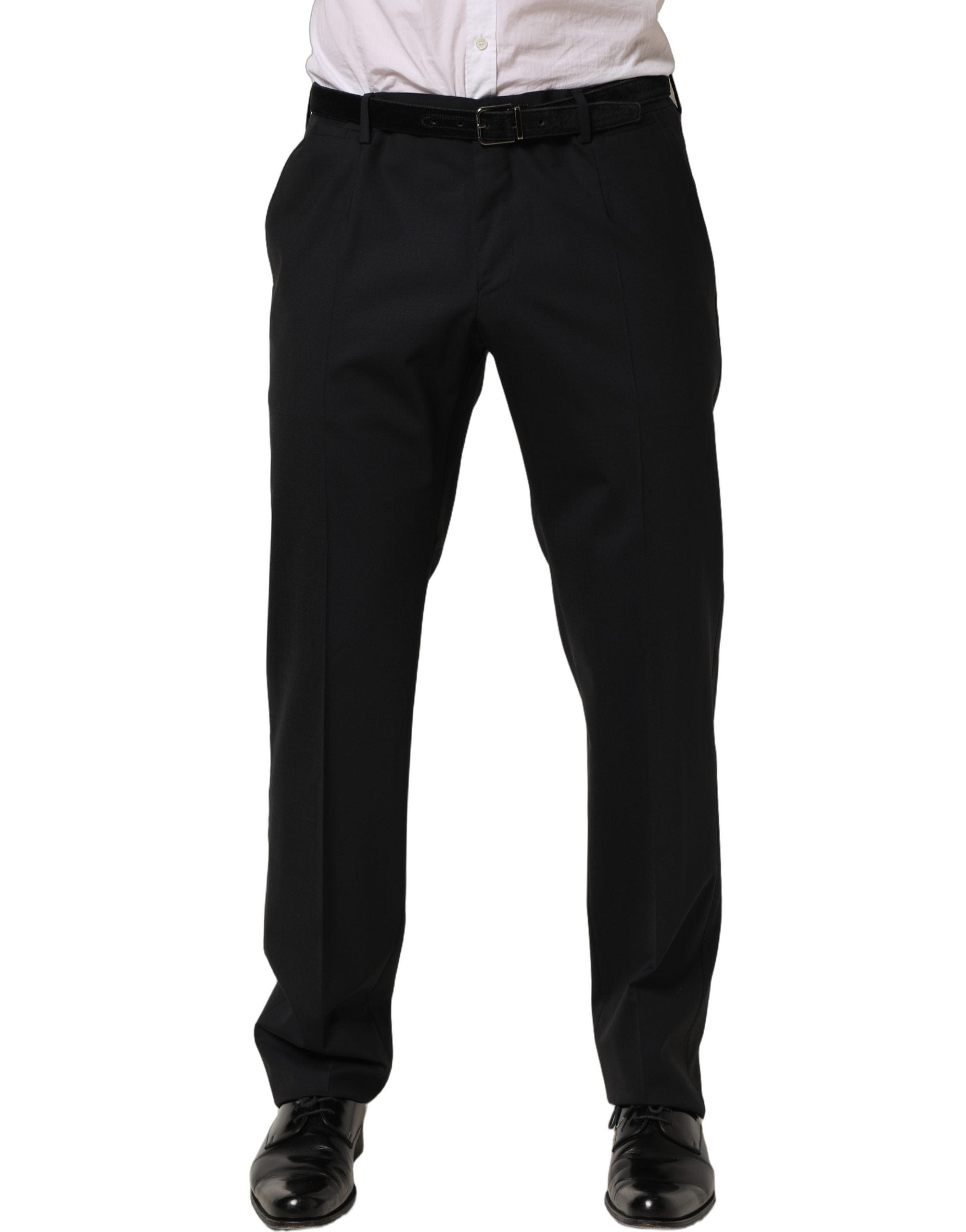 Dolce & Gabbana Wool Tape Leg Dress Trouser Men's Pants